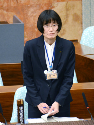答弁を行う環境農政局長